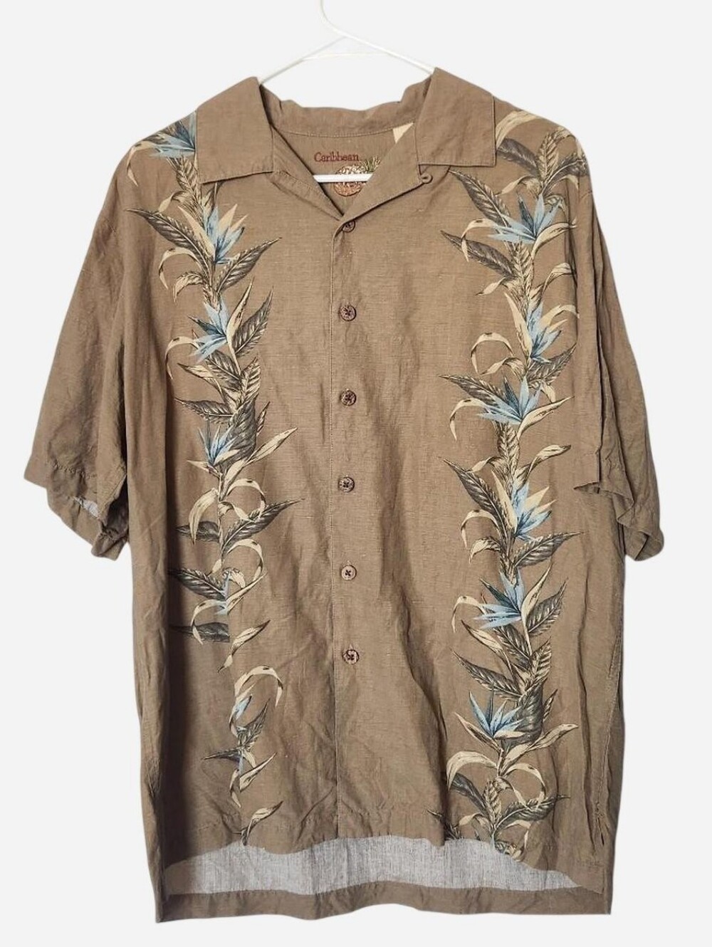 Vintage Caribbean Brown Shirt